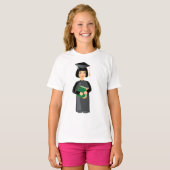 Female Graduate T-shirt (Voorkant volledig)