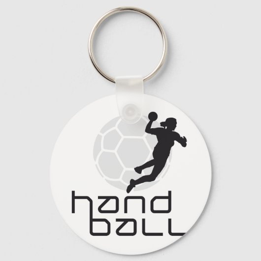 female handball sleutelhanger (Voorkant)