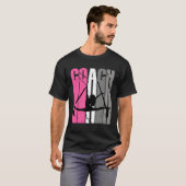 Female Master Air Yoga Instructor Choreographer Co T-shirt (Voorkant volledig)