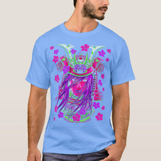 Female samurai warrior  (2) t-shirt