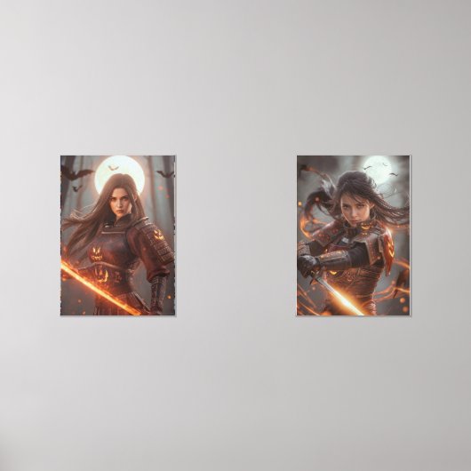 Female Samurai Warrior No.2 – Halloween Edition (Recto)