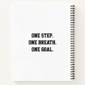 Female Soccer Player  Notitieboek (Achterkant)