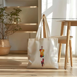 Female Soccer Player  Tote Bag