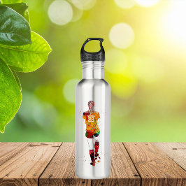 Female Soccer Player  Waterfles