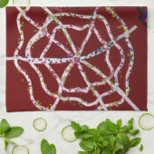 Female Spider Pharaoh Kitchen Towel Theedoek (Gevouwen)