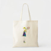 Female Tennis Player Tote Bag (Voorkant)