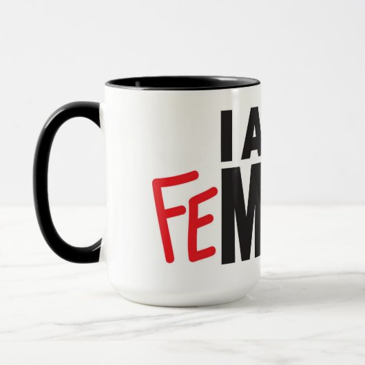 FeMANist Man Mug (Gauche)