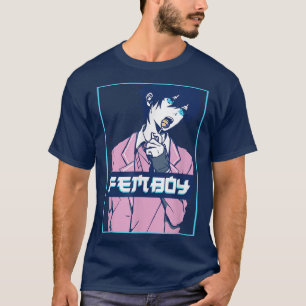 Femboy Aesthetic Japan Anime Boy Crossdressing T-shirt