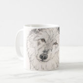 Femelle de tasse de café de loup alpha (Devant gauche)