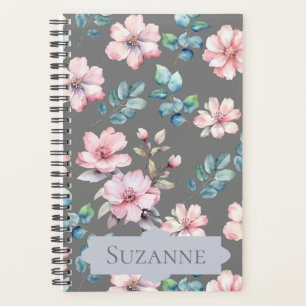 Feminin Floral Élégant Planificateur