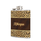 Feminine Cheetah Print with Name Heupfles (Links)