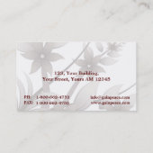 Feminine Collectie Visitekaartje (Achterkant)