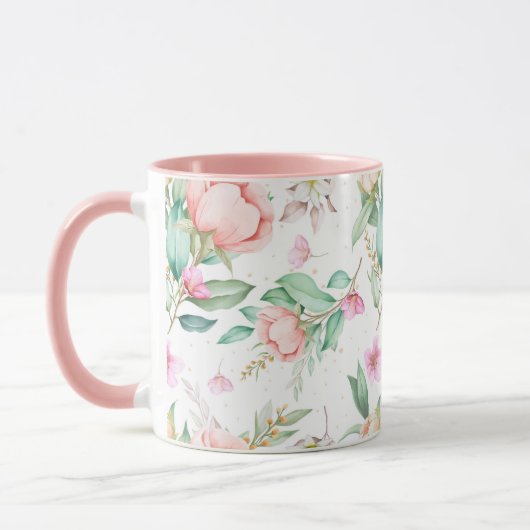 Feminine Floral Pattern Mok (Links)