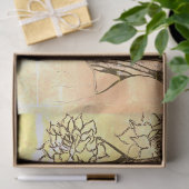 Feminine Floral Tissuepapier (Geschenk)