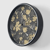 Feminine Gold Grey Floral Pattern (Hoek)