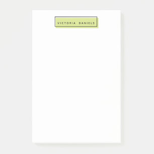 Feminine Logo Groen Speciaal professioneel Post-it® Notes