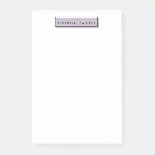 Feminine Logo Lavender Speciaal professioneel Post-it® Notes