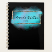 Feminine Modern Glam Artistic Professional Year Planner (Voorkant)