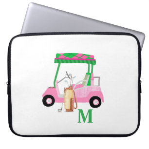 Feminine Persoonlijke Golf Cart Laptop Sleeve