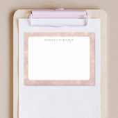 Feminine Roos Gold Bokeh Pattern Name Sjabloon Post-it® Notes