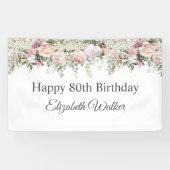 Feminine Rozen Floral Spandoek (Horizontaal)