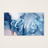 *~* Feminine Salon & Spa Chic Abstract Artistic Visitekaartje (Voorkant)