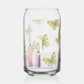Feminine Spring Glass – Soft Pastel  Blikvorm Glas (Rechts)