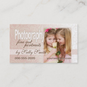 Feminine Swirls Visitekaartje