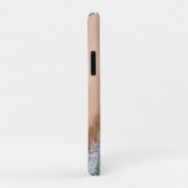 Feminine Tropical Beach Background Case-Mate iPhone Case (Achterkant/rechts)