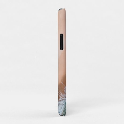 Feminine Tropical Beach Background Case-Mate iPhone Case (Achterkant/rechts)