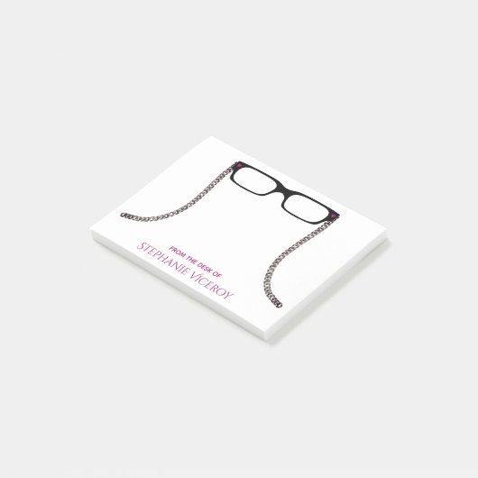 Feminine uit het bureau van post-it® notes (Schuin)