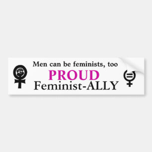 feminisme bumpersticker