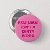 Feminisme Button (Voorkant /achterkant)