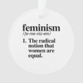 Feminisme Definitie Ornament (voorkant)