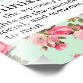 Feminisme Definition Print Foto Afdruk (Hoek)