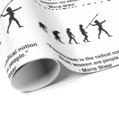 Feminisme is een radicale notie cadeaupapier (Rol Hoek)