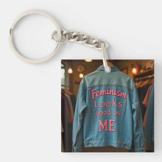 Feminisme is goed voor me sleutelhanger