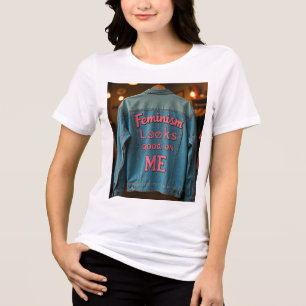Feminisme is goed voor me Tri-Blend shirt