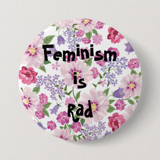 Feminisme is Rad Button