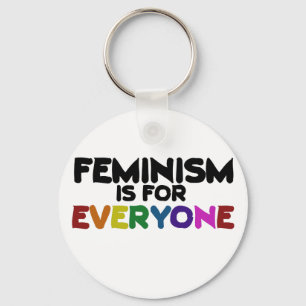 Feminisme is voor iedereen sleutelhanger