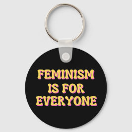 feminisme is voor iedereen sleutelhanger