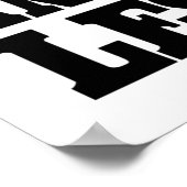 feminisme moedigt Poster van vrouwen aan (Hoek)