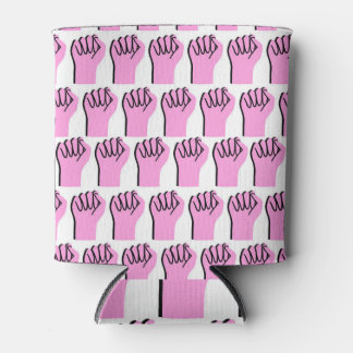 Feminisme Power: symbolisch patroon Blikjeskoeler
