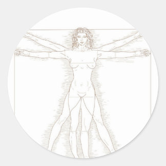 feminisme ronde sticker