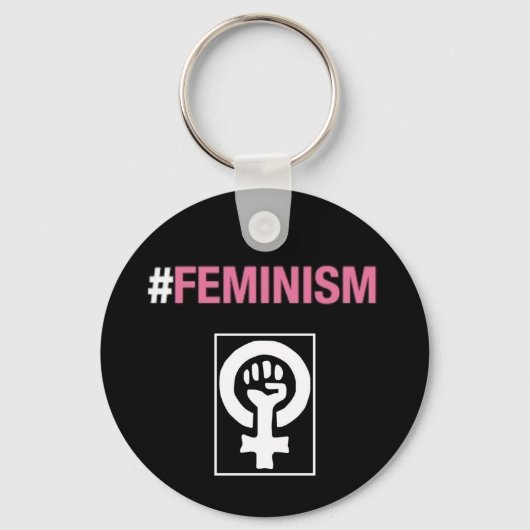 feminisme sleutelhanger (Voorkant)