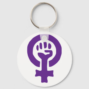 Feminisme-symbool Sleutelhanger