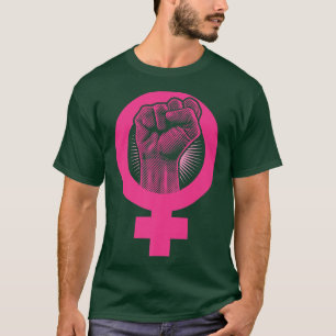 Feminisme Symbool Venus Vrouwenrechten Feministisc T-shirt