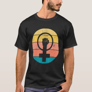 Feminisme Symbool Vrouw Gelijkheid Vrouw boven fem T-shirt