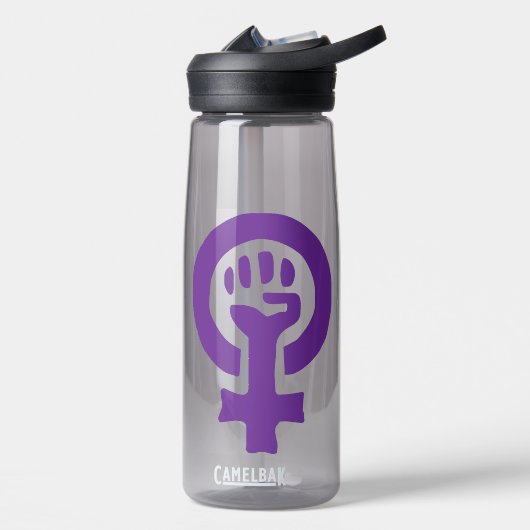 Feminisme-symbool Waterfles (Links)