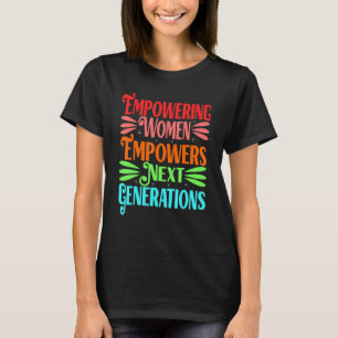 Feminisme versterkt vrouwenrechten Oude feminist T-shirt